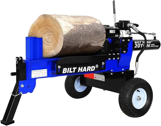 Hydraulic 20-Ton Gas-Powered Splitting Unit